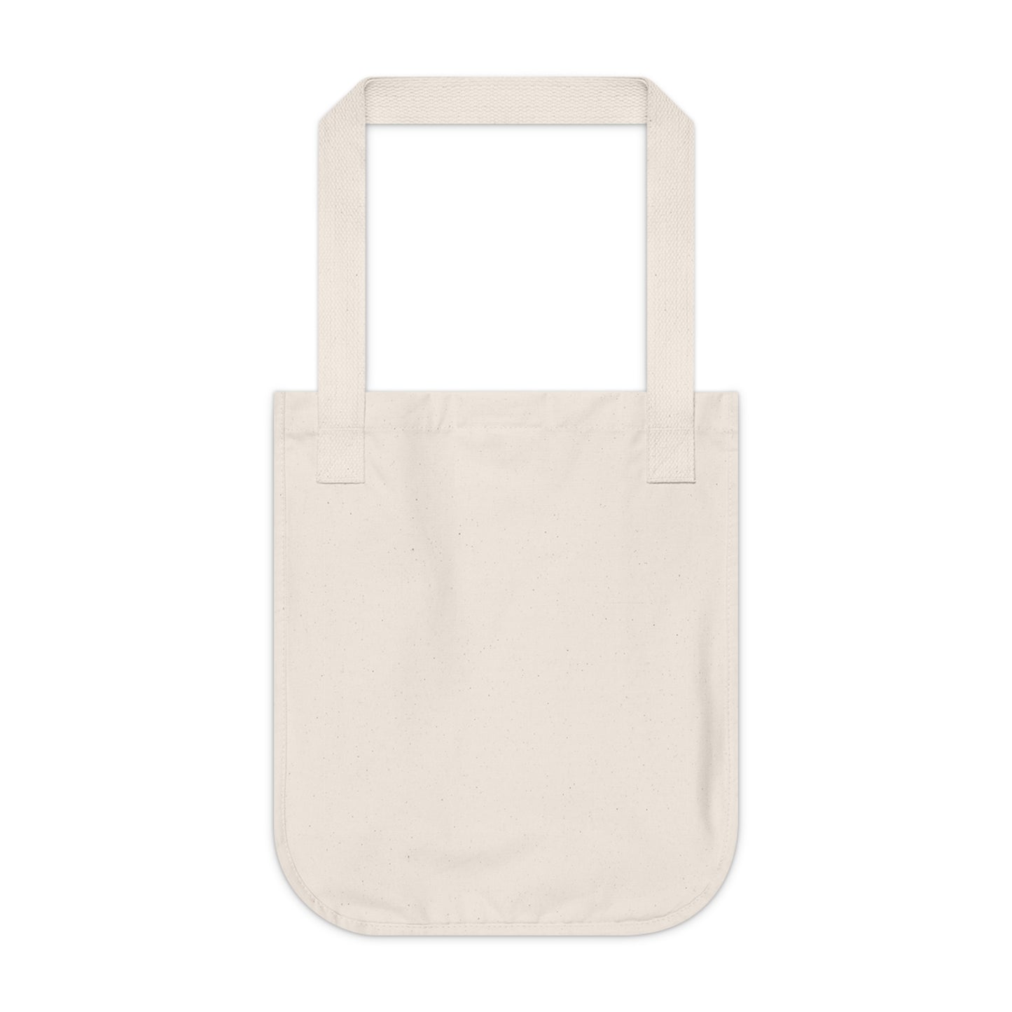 Canvas Tote Bag — Woodland Deer Collage Organic Market Tote